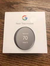 Google Nest Smart Thermostat, Charcoal - GA02081-US