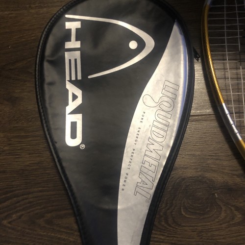 Head Liquid Metal 140 Squash Racket And Cover - Picture 3 of 12
