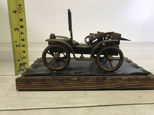 FOLK-ART Vintage MODEL 'T'CAR Handmade Scrap Hardware Pieces Free Shipping - Picture 11 of 11