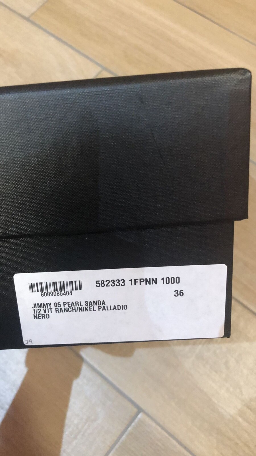 2X Sandali Yves Saint Laurent Jimmy Sandals Black NUOVE MAI USATE taglia 36