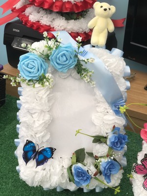 baby funeral flowers