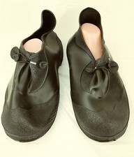 Dunlop Mens Overshoes Protective Footwear Small Black Rubber ankle shoes 2680