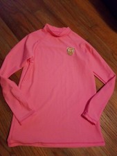 New Girls Extra Large XL InGear Swim Shirt Pink UPF 50