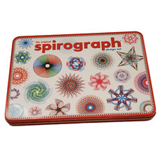 The Original Spirograph Design Set in Metal Tin Box 2012 INCOMPLETE
