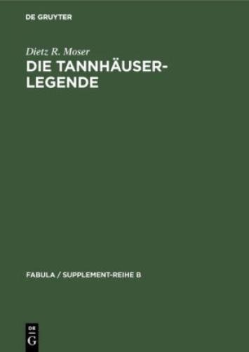 Thumbnail - Die Tannhäuser-legende Eine Studie Über Intentionalität Und Rezeption