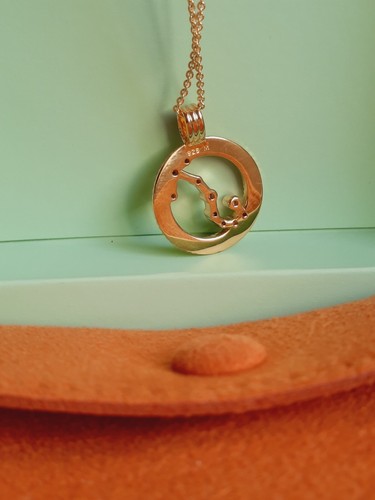Missoma Scorpio Zodiac Pendant Necklace New With Box - Picture 8 of 10