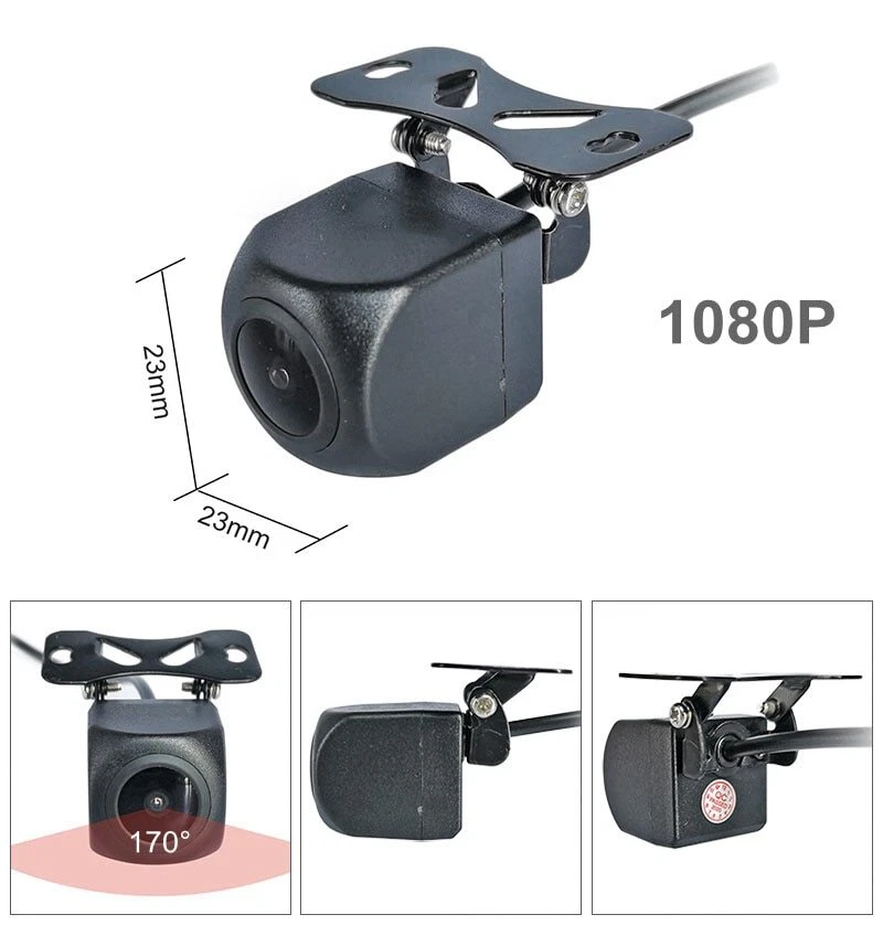 5" AHD IPS Car Monitor 1920x1080P HD 170 Degree Starlight Night Vision Backup - Image 4 of 4