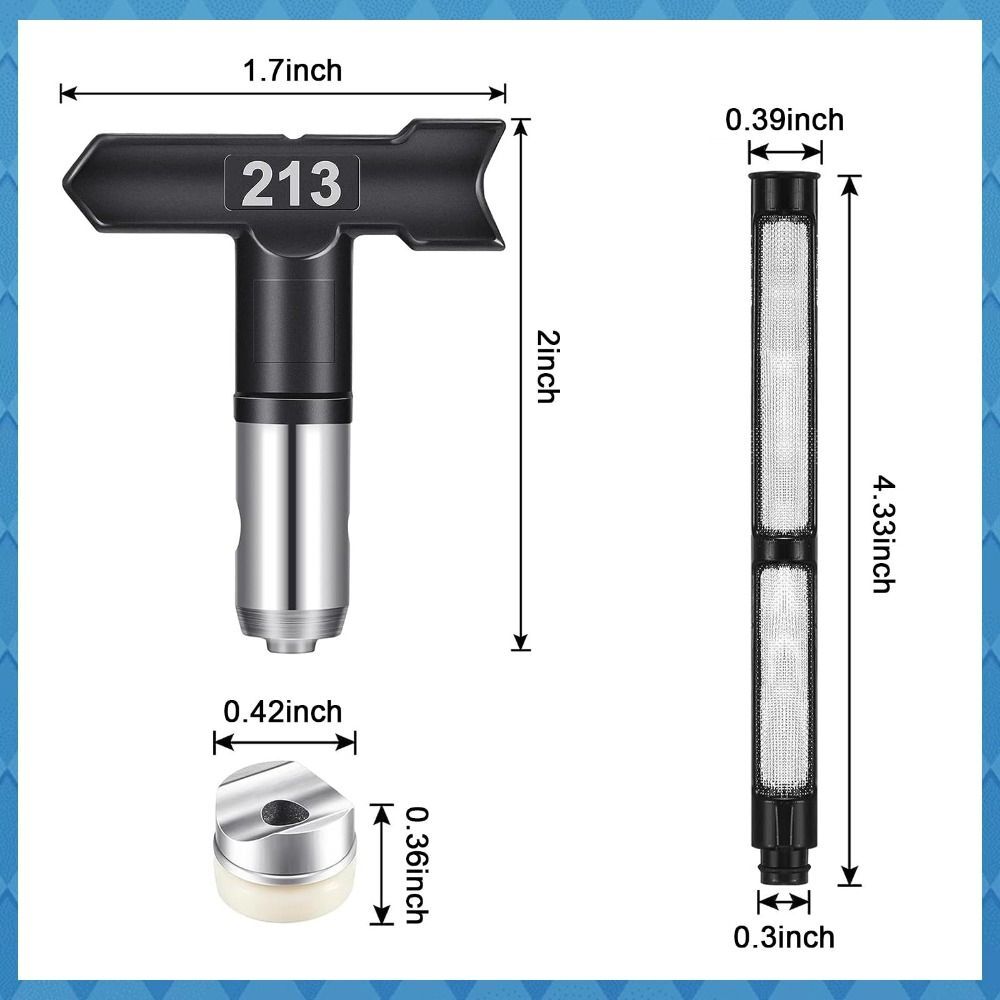 10pcs Black ReversibleSpray Tips Airless Spray Paint Machine eBay