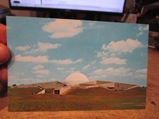 U2 Old OHIO Chrome Postcard Wapakoneta Neil Armstrong Air Space Museum Bunker 1