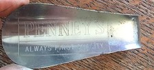 1970's J.C. Penny Metal Shoe Horn