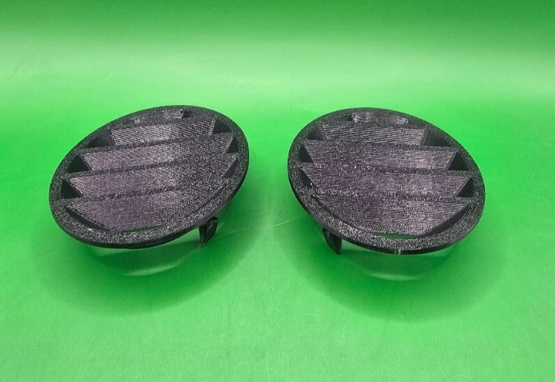 Cubiertas de ventilación de descongelación Jaguar XK XKR 2007-2015 - tablero izquierdo y derecho para salpicadero Foto 3 de 4