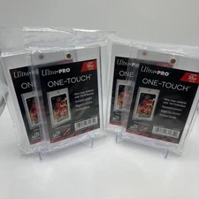 Ultra Pro One-Touch Magnetic Card Holder 35pt Point UV Protection - Lot of 4