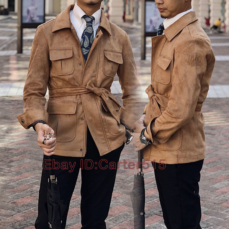 Men's Suede Business Casual British 