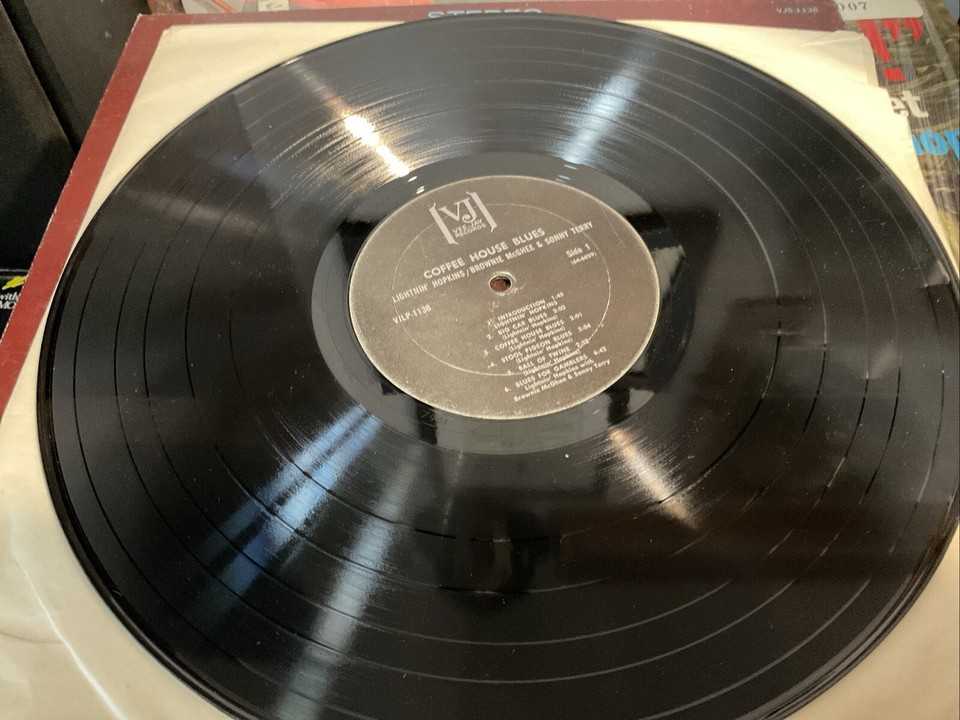 LIGHTNIN HOPKINS / McGHEE / TERRY Coffee House Blues VJS1138 LP Vinyl