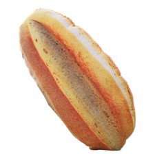 3D Simulation Bread Pillow Food Shape Back Cushion Plush Stuffed Toy D 