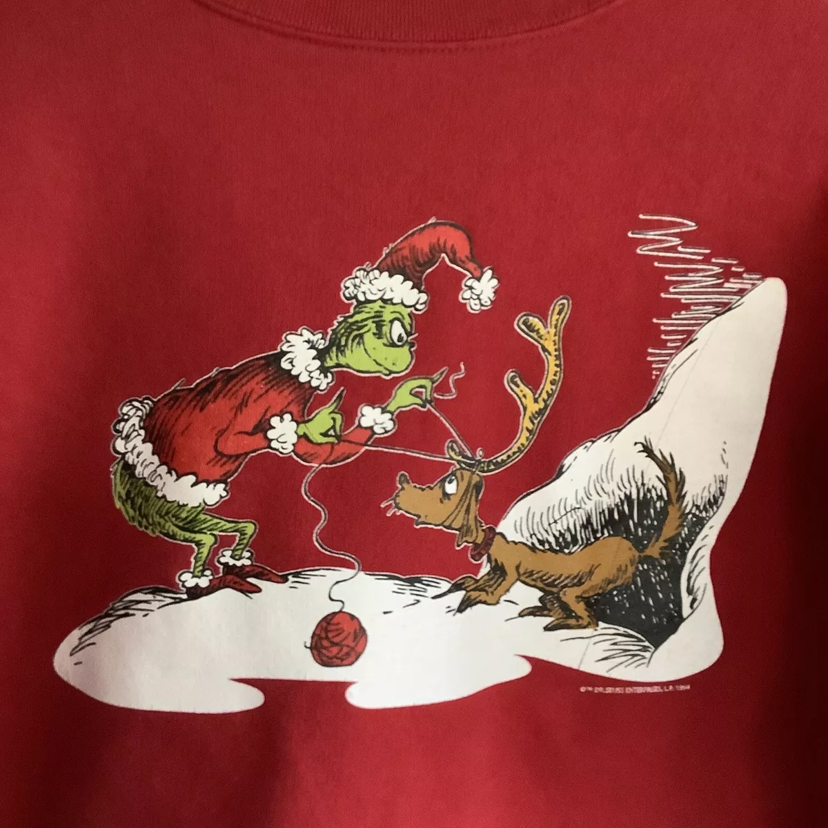 Grinch dog shop christmas sweater