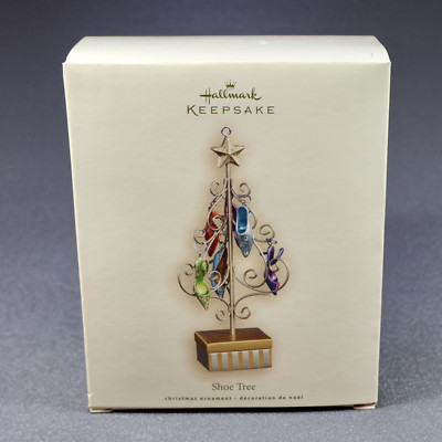 Hallmark 2007 Shoe Tree MIB-NRFP Ornament Handcrafted and Metal QXG2179 