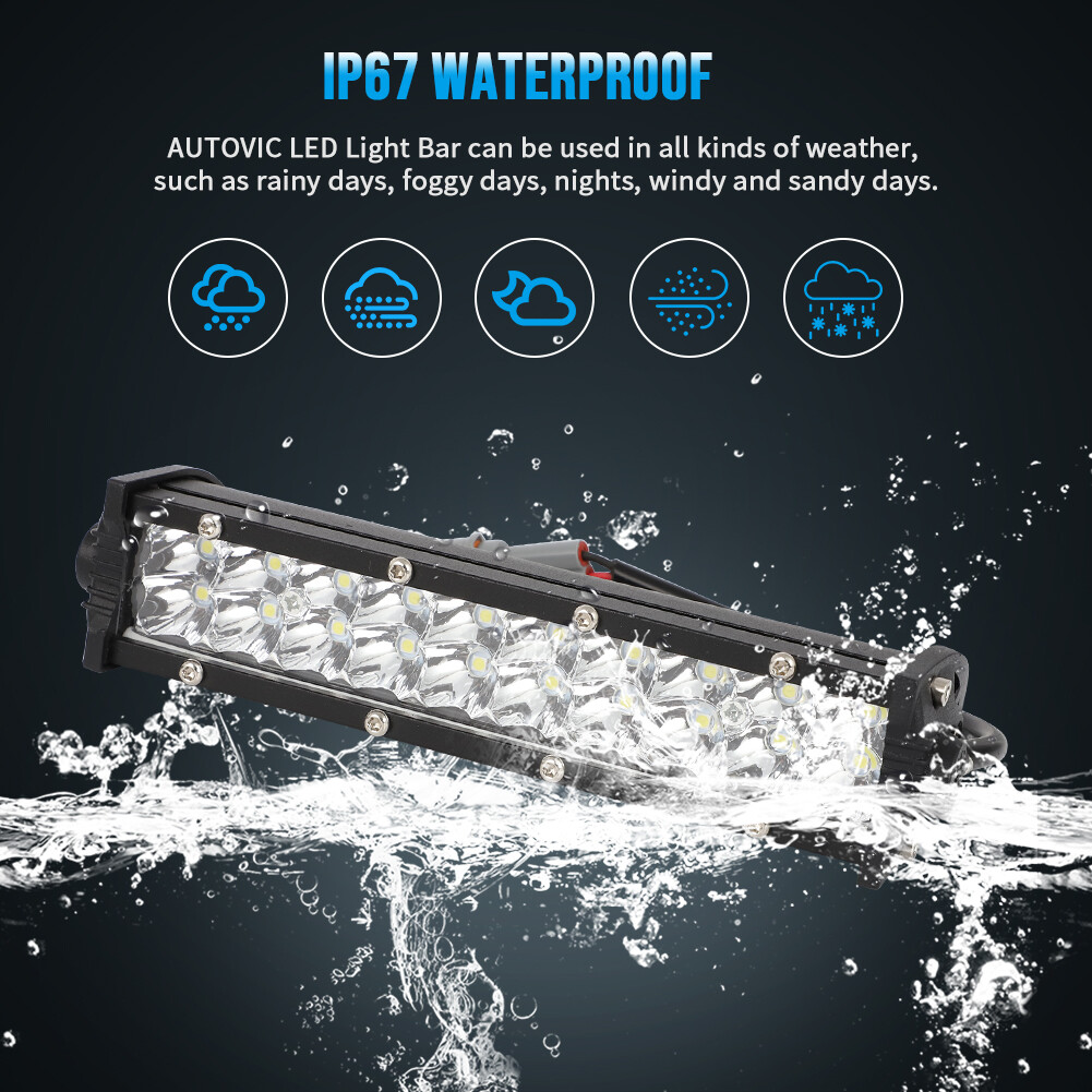 LED Headlight Light Bar Kit For Yamaha TTR110 YZF450 YZ125 YZ250 YZ450