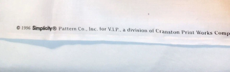 18” Doll Clothes Country Girl Pattern Panel Craft Cranston Simplicity 2 VTG NOS - Image 3 of 4