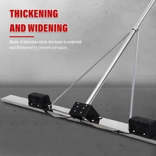 Vibrating Concrete Finishing Tool Screed Concrete Finish Float Stainless Steel