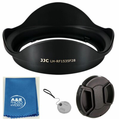 JJC LH-RF1535F28 Hood Shade for Canon RF 15-35mm f/2.8L IS USM Lens R5 R6 EW-88F
