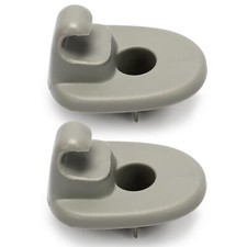 2x For 05-12 Jeep Liberty Dodge Nitro Sun Visor Clips Retainer Replacement 2x For 05-12 Jeep Liberty Dodge Nitro Sun Visor Clips Retainer Replacement