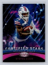 2023 Certified Football #CS-2 Stefon Diggs -Certified Stars Pink 182/199-Bills