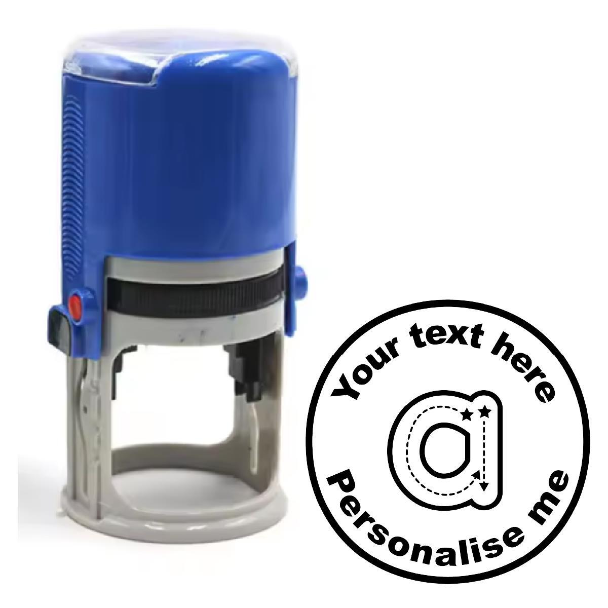 Personalised Stamp Letter Formation 30mm Self inking stamper for School Teachers