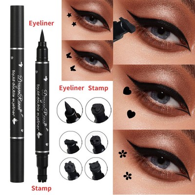 1Pc Winged Eyeliner Stamp Waterproof Long Lasting Liquid Eyeliner Pen Eye Makeup