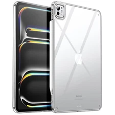 JETech Clear Case for iPad Pro 11-Inch M5/M4 2025/2024 (6th/5th Generation)