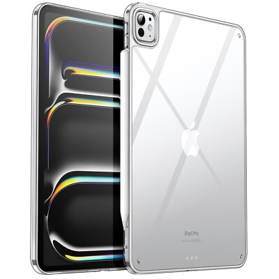 JETech Clear Case for iPad Pro 11-Inch M5/M4 2025/2024 (6th/5th Generation)