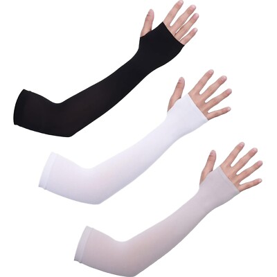 Sonnenschutz Arm Sleeves für den Sommer   3 Paar für aktives Freizeitleben