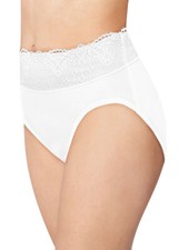 Bali Women's Passion For Comfort Lace Hi-Cut Brief dfpc62