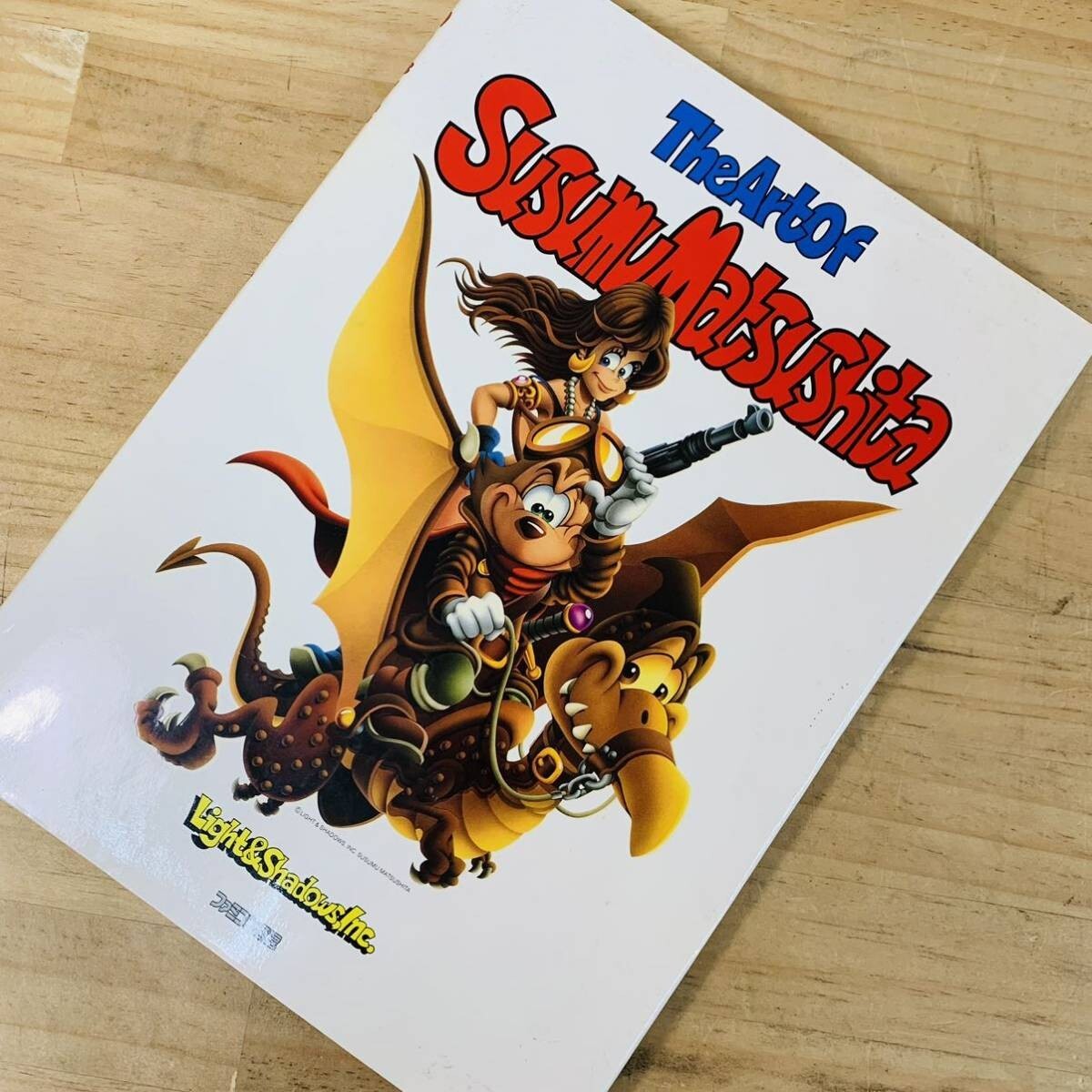 Art of Susumu Matsushita Light & Shadow Famitsu ASCII illustration