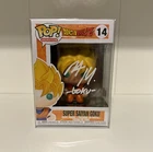 Super Saiyan Goku Signed Funko Pop by Peter Kelamis. (Certification at end)