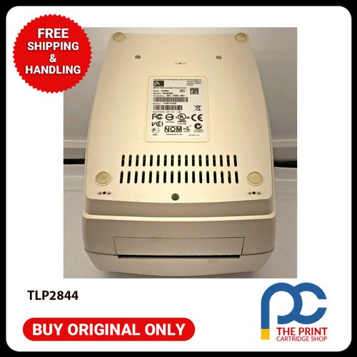 Zebra TLP2844 Thermal Label Barcode Shipping Printer 2844-10300-0001 USB Serial - 第 5/5 張圖片