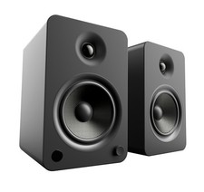 Kanto YU6 Matte Black Pair Powered BT Speakers- Minor Damage - Good