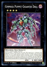Gimmick Puppet Gigantes Doll Legendary Duelists: Season 3 LDS3-EN067 MP YuGiOh T