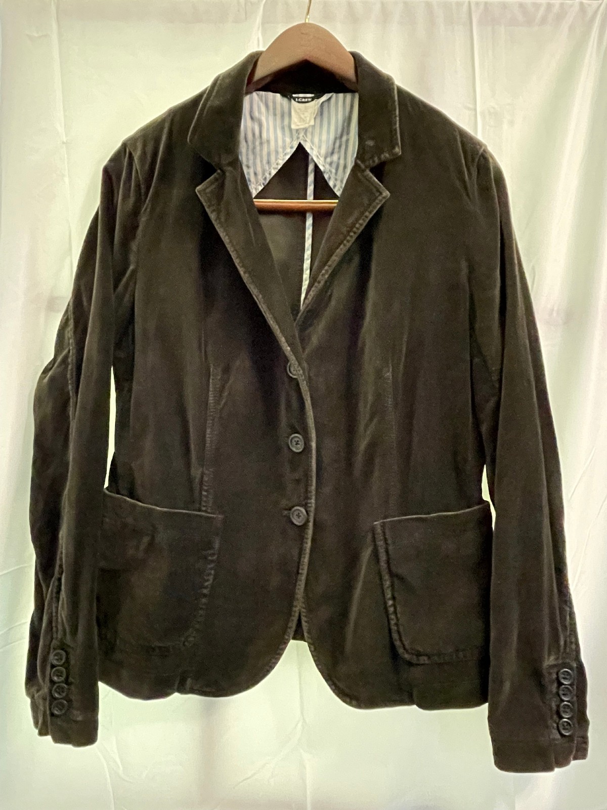 J.Crew Hunter Green Blazer Jacket Women’s Medium M Lined Style 70745 FA15