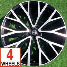 4 PERFECT Factory Volvo XC60 22 inch Wheels OEM T8 R Design Black 31454682 70451