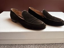 Gianvito Rossi Olive green Velvet Loafer Women’s Size 38