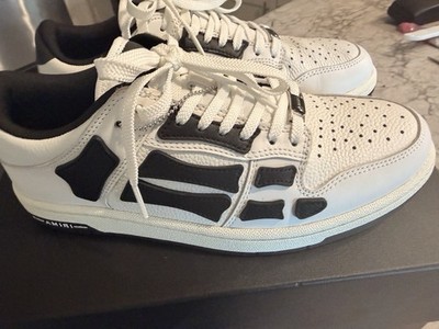 Amiri White Skel Top Low Sneakers