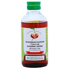 Vaidyaratnam Dhanwantharam Thailam 200ml x2 Ayurvedic Massage Herbal Oil