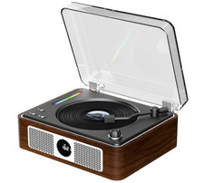 THINKYA CD player Bluetooth stereo speakers brown TH-A11 New Japan