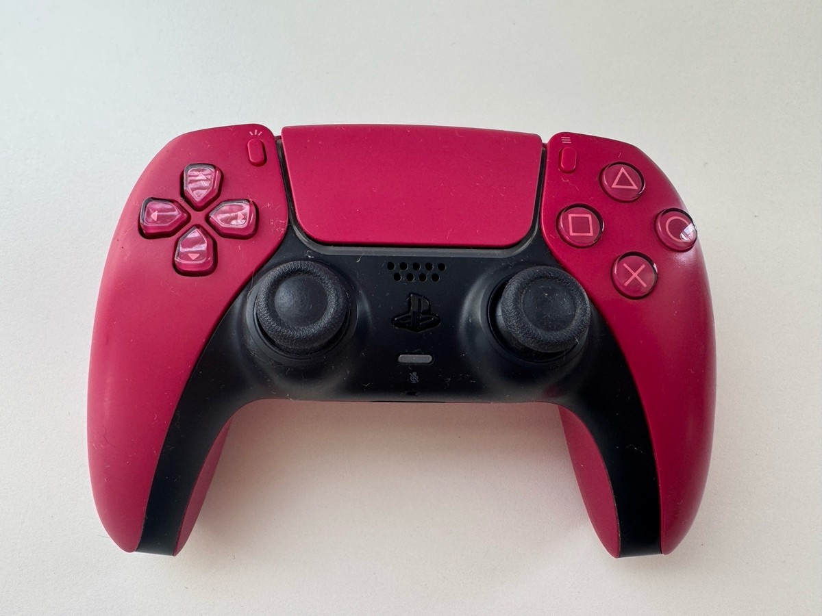 Sony PS5 DualSense Controller Cosmic Red CFI-ZCT1W Tested Working