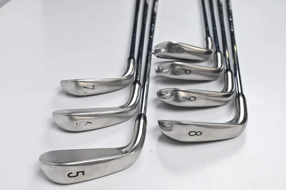 Titleist T300 2019 Irons / 5-PW+GW / Regular Flex True Temper AMT Red R300 - Image 4 of 4