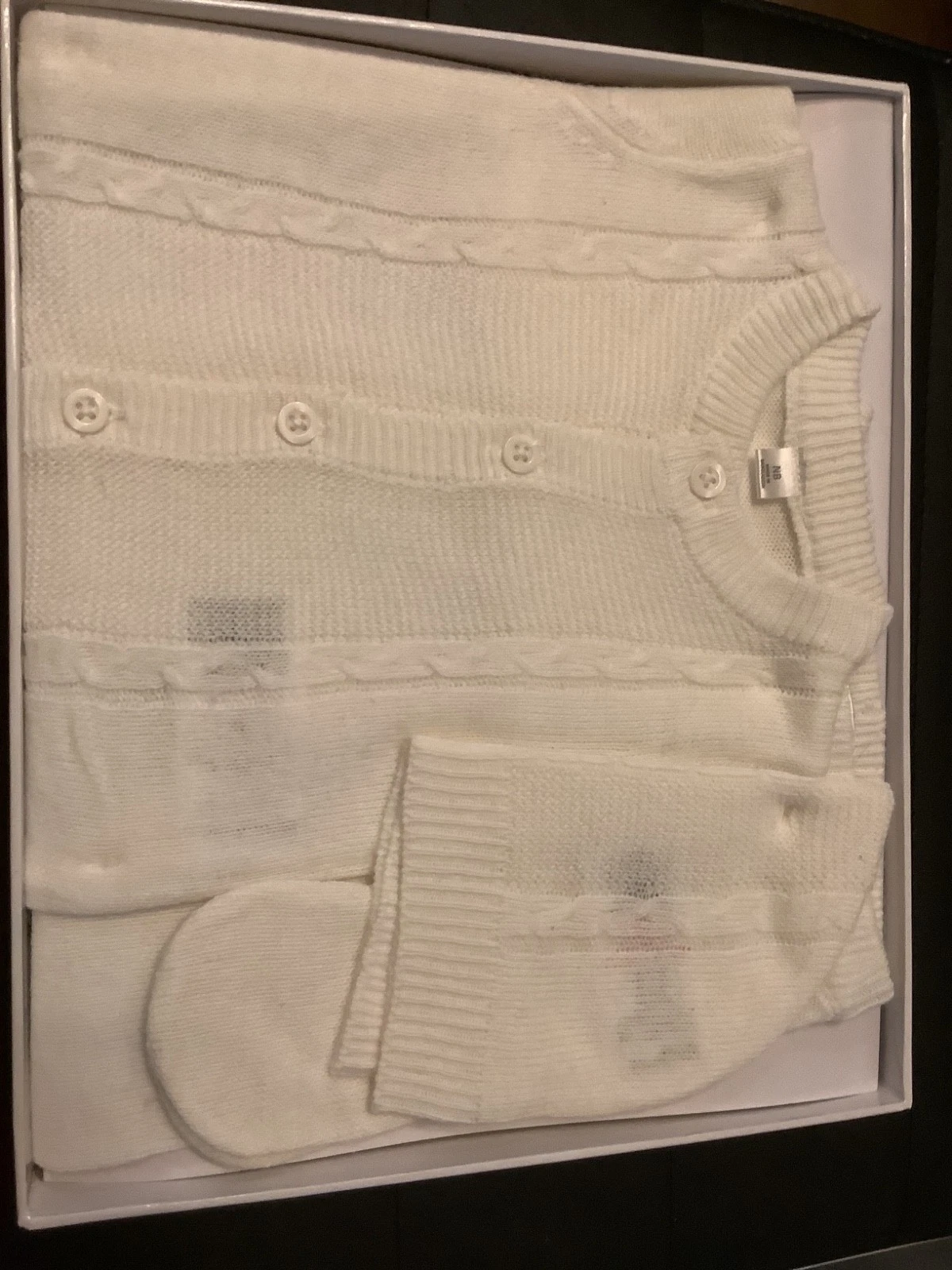 baby knitted 4 pieces giftset