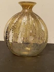 MCM exquisite Seguso Vito Murano Glass Golden Swirl Vase C.1950’s Signed