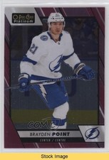 2023-24 O-Pee-Chee Platinum Matte Pink Brayden Point #124 READ 5ya