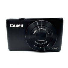 Good Operation Canon Powershot S200 Black